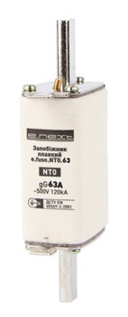 Запобіжник плавкий e.fuse.NT0.63, габарит 0, 63А