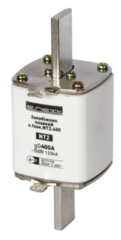 Запобіжник плавкий e.fuse.NT2.400, габарит 2, 400А