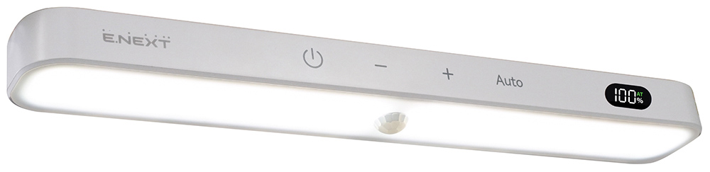 Світильник акумуляторний e.LED.accum.pro.2w.pir 2Вт, датчик руху, димуваня, сенсорне керув