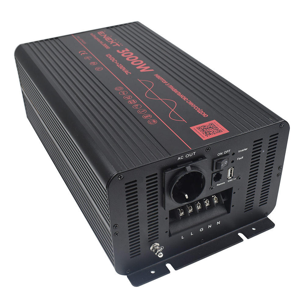 Інвертор e.inv.pro.nc.3000 12/220В 3000Вт, чистий синус