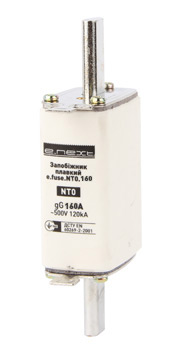 Запобіжник плавкий e.fuse.NT0.160, габарит 0, 160А