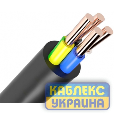 Кабель ВВГ нг 4х1,5 КАБЛЕКС