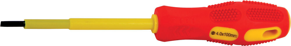 Викрутка ізольована шліц 404 (4*100) Е-next