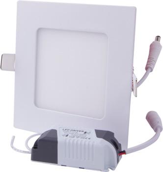 Світильник світлодіодний вбудов e.LED.MP.Square.R.6.4500, квадрат, 6Вт, 4500К, 420Лм