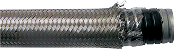 Металорукав e.met.sleeve.stand.proof.braid.15 ізольований, в металевій оплітці 50м
