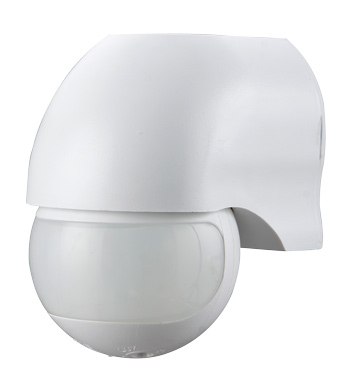 Датчик руху інфрачервоний e.sensor.pir.12.white(білий), 180°, IP44
