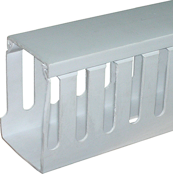 Короб пластиковий перфорований e.trunking.perf.stand.100.50, 100х50мм, 2м