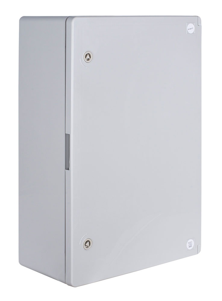 Корпус з ABS-пластику e.plbox.pro.p.50.35.22 з непрозорими дверцятами 500x350x220мм ІР65