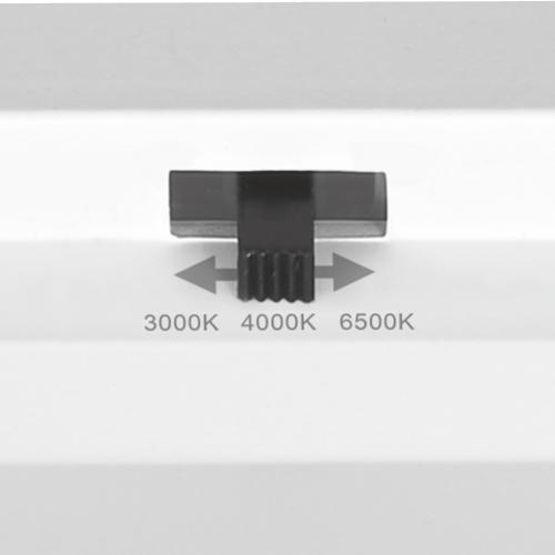 LED світильник квадратний VIDEX DL6S 18W 3000K-4000K-6500K White