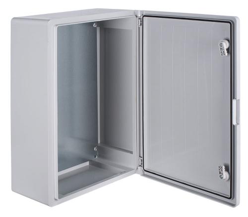 Корпус з ABS-пластику e.plbox.pro.p.70.50.25 з непрозорими дверцятами 700x500x250мм ІР65