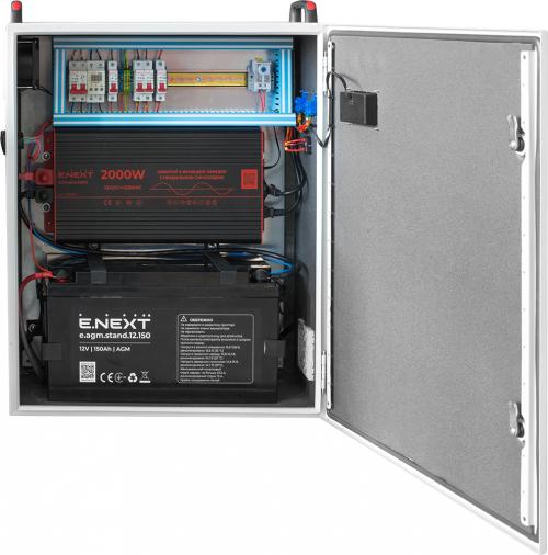 Шафа безперебійного живлення e.ups.mbox.3000/2400, 3000Вт, 2400Вт*год, IP44