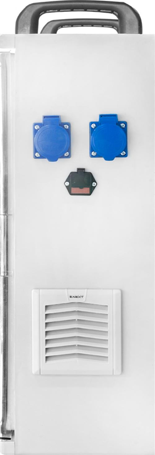 Шафа безперебійного живлення e.ups.plbox.500/660, 500Вт, 660Вт*год, IP44