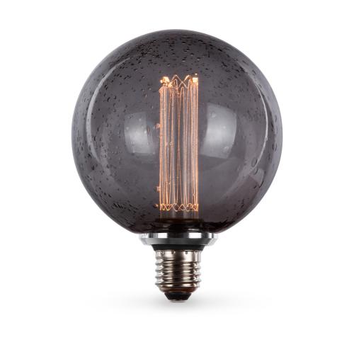 LED лампа VIDEX Filament VL-DI-G125FC1980S 4W E27 1800K Smoke