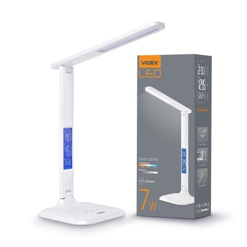 LED настільна лампа VIDEX TF05W 7W 3000-5500K