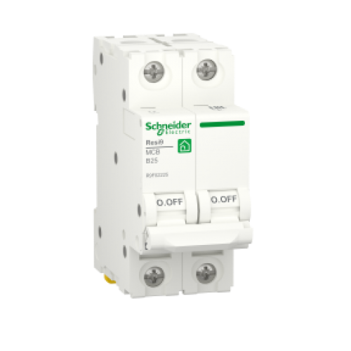Автоматичний вимикач RESI9 6kA 2Р 63А тип В