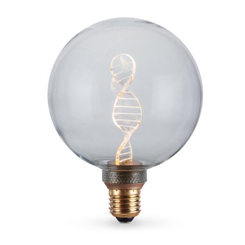 LED лампа VIDEX Filament VL-DNA-G125-C 3.5W E27 1800K