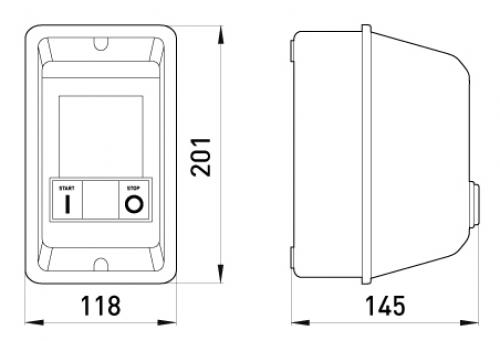 Магнітний пускач e.industrial.ukq.65b, 65А, 400V