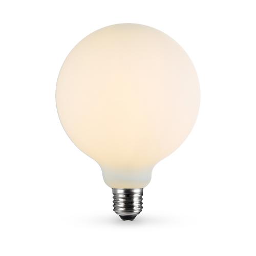 LED лампа VIDEX Filament VL-DG125MO 7W E27 3000K Porcelain dimmable