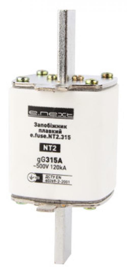 Запобіжник плавкий e.fuse.NT2.315, габарит 2, 315А