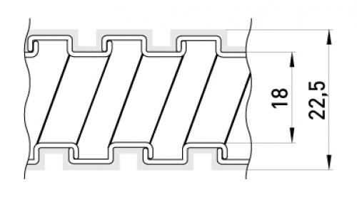 Металорукав e.met.sleeve.stand.proof.slfs.18 оцинкований, ізольований 50м