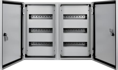 Корпус металевий e.mbox.pro.n.72 IP54 навісний на 72 модулі