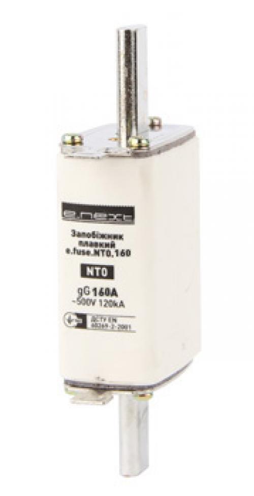 Запобіжник плавкий e.fuse.NT0.160, габарит 0, 160А