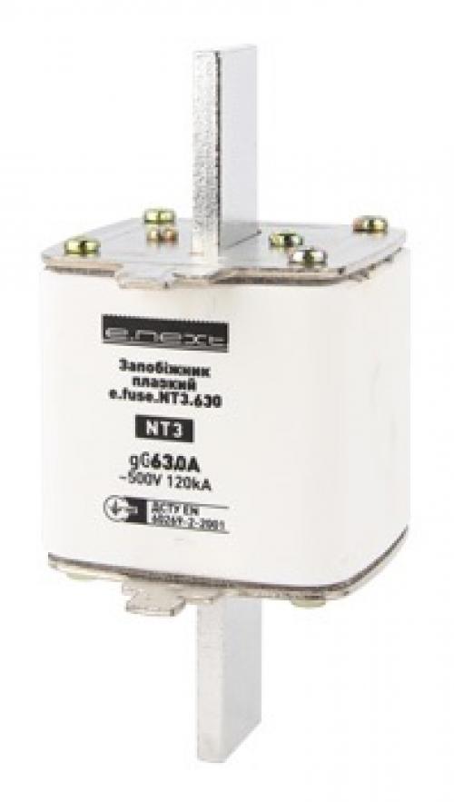 Запобіжник плавкий e.fuse.NT3.630, габарит 3, 630А