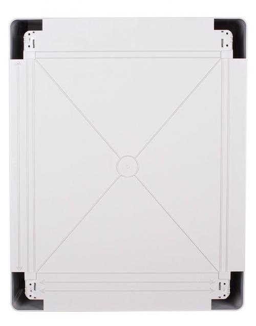 Корпус з ABS-пластику e.plbox.pro.p.50.40.18.tr з прозорими дверцятами 500x400x180мм ІР65