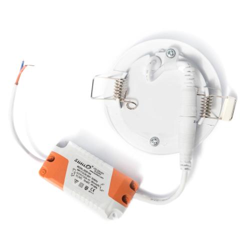 Світильник точковий врізний ЕВРОСВЕТ 9Вт коло LED-R-150-9 4200К