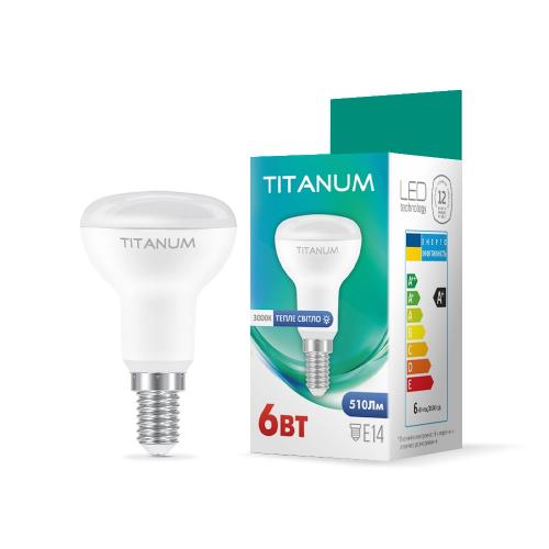 LED лампа TITANUM R50 6W E14 3000K
