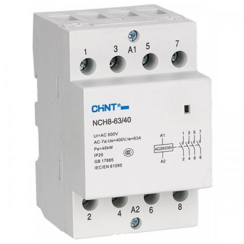 Контактор змінного струму NCH8-25/40 4P 25A