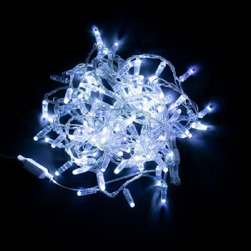 Гірлянда вулична STARLIGHT бахрома білий 75LED IP44 прозорий 2x0,7м
