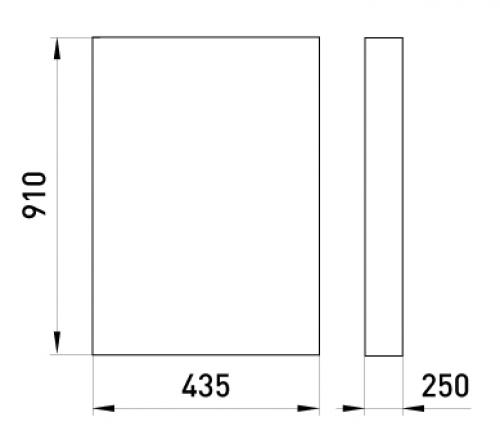 Ящик ЯРП-630А, рубильник розривний BP32-39B31250 IP31