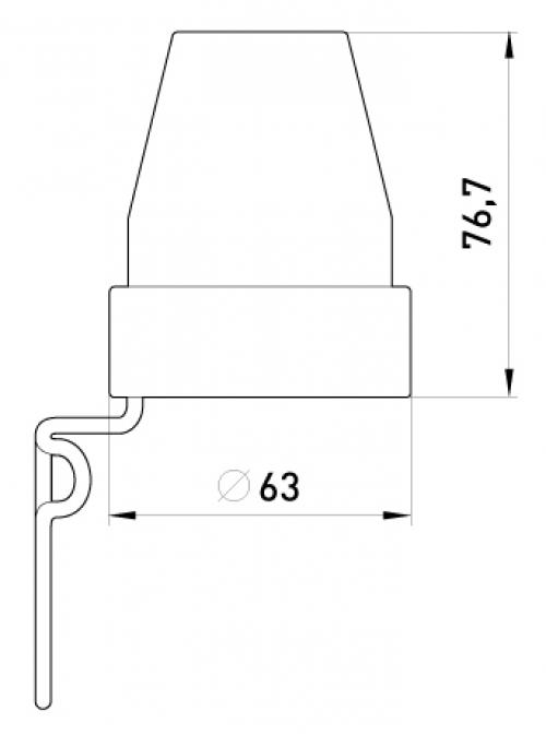 Сутінкове реле e.sensor. light-conrol.302.white(білий), 10А, IP44