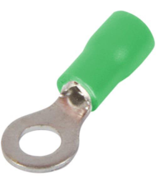 Ізольований наконечник e.terminal.stand.rv1.1,25.6.green 0.5-1.5 кв.мм, зелений