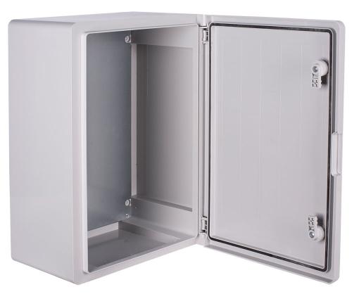 Корпус з ABS-пластику e.plbox.pro.p.50.35.22 з непрозорими дверцятами 500x350x220мм ІР65