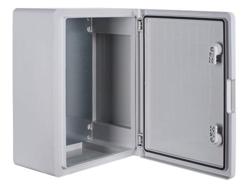 Корпус з ABS-пластику e.plbox.pro.p.50.40.18 з непрозорими дверцятами 500x400x180мм ІР65