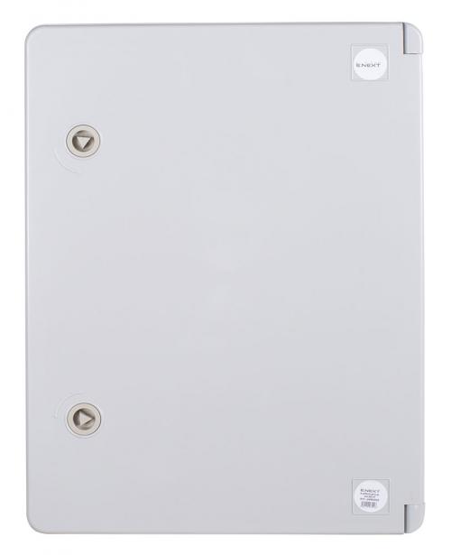 Корпус з ABS-пластику e.plbox.pro.p.50.40.18 з непрозорими дверцятами 500x400x180мм ІР65