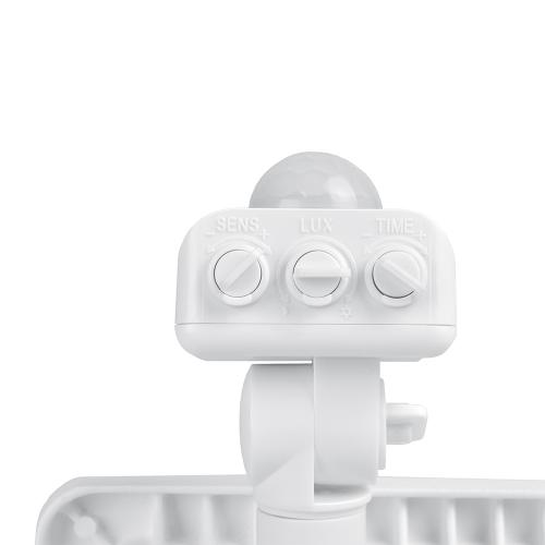 LED прожектор VIDEX F2e 10W 5000K з датчиком руху та освітленості