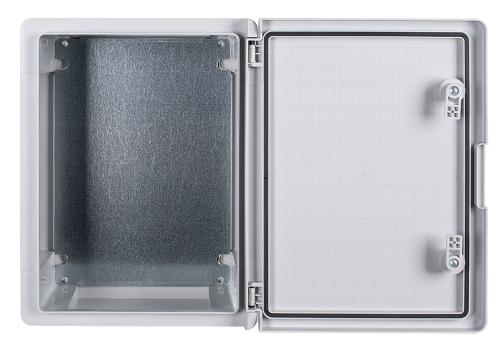 Корпус з ABS-пластику e.plbox.pro.p.50.40.18 з непрозорими дверцятами 500x400x180мм ІР65
