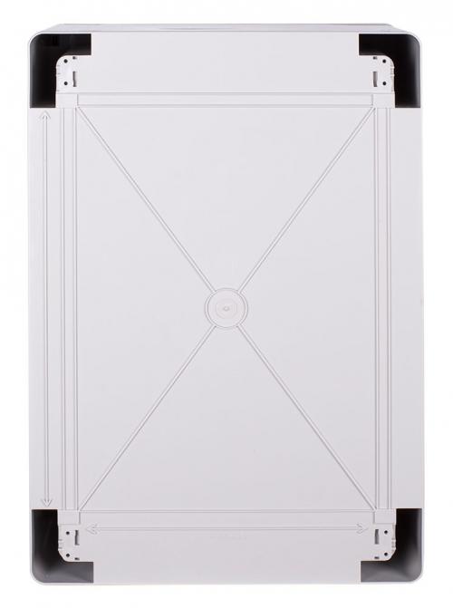 Корпус з ABS-пластику e.plbox.pro.p.50.35.22 з непрозорими дверцятами 500x350x220мм ІР65