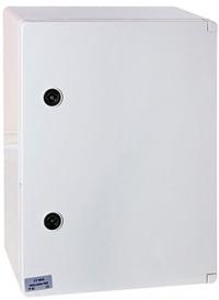 Шафа удароміцна з АБС-пластика e.plbox.300.400.165.1f.15m.blank, IP65 Шафа удароміцна з АБС-пластика e.plbox.300.400.165.1f.15m.blank, IP65