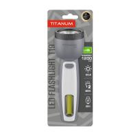 Портативний світлодіодний ліхтарик TITANUM TLF-T19 130Lm Gray Портативний світлодіодний ліхтарик TITANUM TLF-T19 130Lm Gray