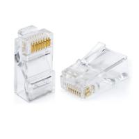 Коннектор мережевий 8p8c (RJ-45) cat5e UTP Коннектор мережевий 8p8c (RJ-45) cat5e UTP