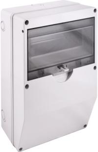 Шафа удароміцна з АБС-пластика e.plbox.industrial.260x360x130.12m,IP54 перед.панель похила Шафа удароміцна з АБС-пластика e.plbox.industrial.260x360x130.12m,IP54 перед.панель похила