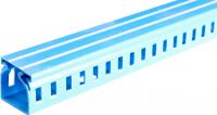 Короб пластиковий перфорований e.trunking.perf.stand.60.40, 60х40мм, блакитний 2м Короб пластиковий перфорований e.trunking.perf.stand.60.40, 60х40мм, блакитний 2м