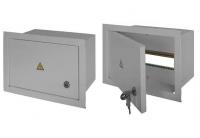 Корпус e.mbox.stand.w.08.z металевий, під 8 мод., що вбудовується, з замком Корпус e.mbox.stand.w.08.z металевий, під 8 мод., що вбудовується, з замком