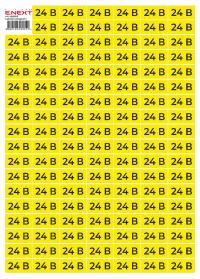 Самоклеюча наліпка "24В" e.sticker.voltage.24.1 (40х20мм) 102 шт/аркуш Самоклеюча наліпка "24В" e.sticker.voltage.24.1 (40х20мм) 102 шт/аркуш
