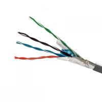 Кабель вита пара FTP 4х2х0,51 CCA ПВХ сірий (внутрішній монтаж) Кабель вита пара FTP 4х2х0,51 CCA ПВХ сірий (внутрішній монтаж)