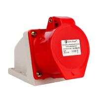 Силовий штепсельний роз'єм 5x16 (стаціонарний) / 3P + PE + N / 16 A / 380-415V / IP44 Силовий штепсельний роз'єм 5x16 (стаціонарний) / 3P + PE + N / 16 A / 380-415V / IP44